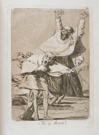 Planche de Los Caprichos, 1797-1798 - Francisco de Goya